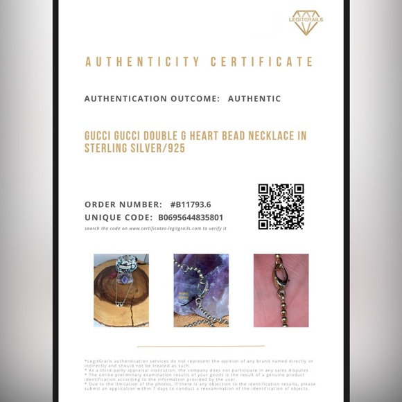 /sold/šÆ Gucci āLove Brittā Interlocking G Pendant with Necklace - Picture 13 of 15